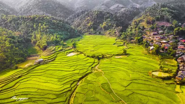 Lên Tà Lèng - ngắm ruộng bậc thang uốn lượn